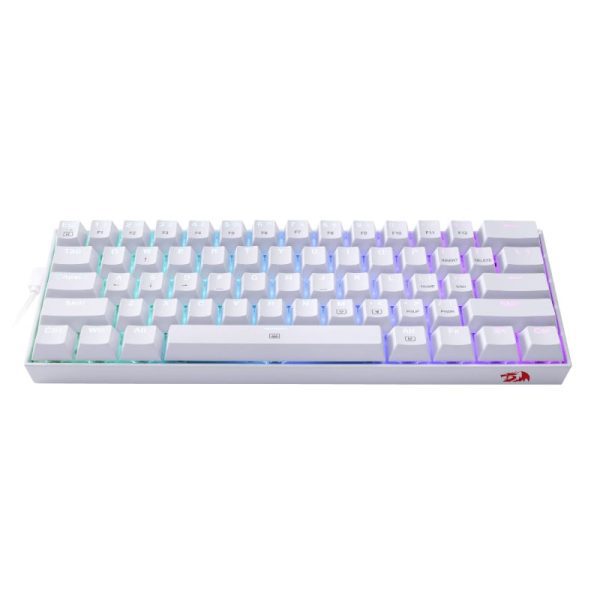 *Unboxed*REDRAGON DRAGONBORN Wired Mechanical Keyboard RGB
67Key Design - White - Image 3