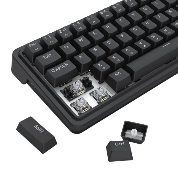 Redragon NOVA K709 65% Wired Gasket RGB Gaming Keyboard - Black - Image 4