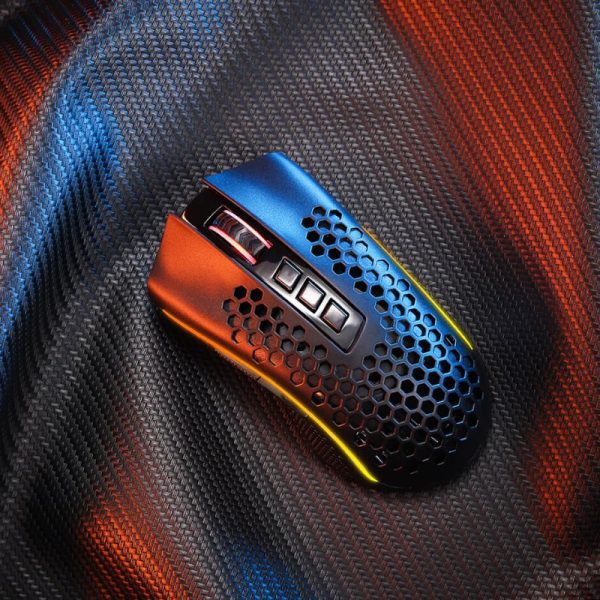 *Unboxed*REDRAGON STORM 12400DPI 7 Buttons|Ergonomic Design|P3327 Optical Sensor|Lightweight Body|RGB Backlit gaming Mouse - Black - Image 5
